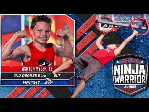 Ashton Myler's Reaction to American Ninja Warrior Jr!