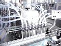 Petroleum jelly Filling machine with cooling tunnel and pick and place Screw cap sealing machine