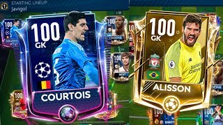 FIFA Mobile 19 H2H Tournament Winners Semi Final 1 and 2 UTOTS Alisson vs Champions League Courtois!
