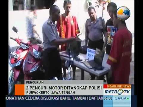 Dua Spesialis Curanmor di Banyumas Diringkus