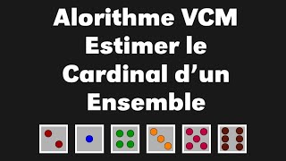 Algorithme Cvm Compter Avec Unicité Les Éléments Dun Liste À Peu Près