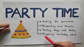 5.Sinif İngi̇li̇zce Unit 7 Party Time - Keli̇meler Ve Konu Anlatimi