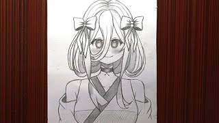 How To Draw Cute Anime Girl Easy Anime Girl Drawing Step By Step How To Draw