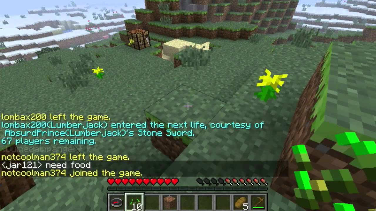 Minecraft Hunger Games Cultivator Kit YouTube
