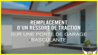 Remplacement Dun Ressort De Traction Sur Porte De Garage Basculante Vidéo Aidegar