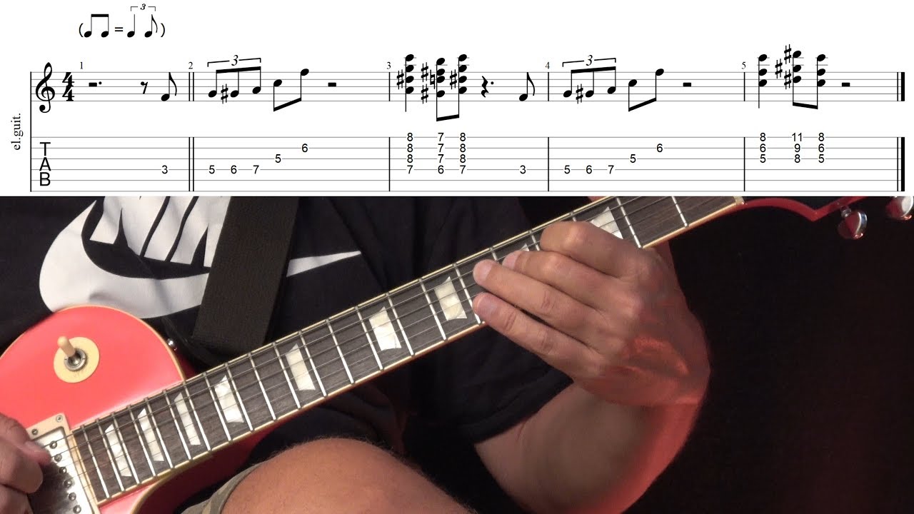 Guitar lick online