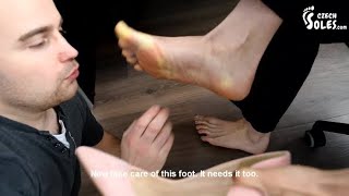 foot worship {HOT}