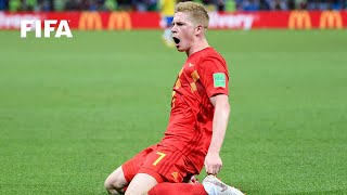 Kevin De Bruyne goal vs Brazil | ALL THE ANGLES | 2018 FIFA World Cup