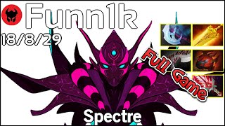 Funn1k plays Spectre!!! Dota 2 Full Game 7.19