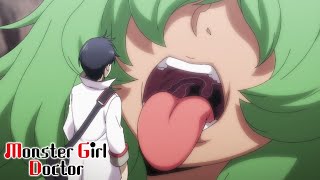 Giant Girl Has A Cold Monster Girl Doctor
