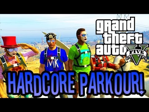 Grand Theft Auto 5 - Hardcore Parkour #2!