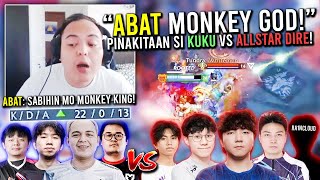 Abat, Pinakitaan Ng Monkey King Si Boss Ku At Force - Vs Allstar Sa Dire