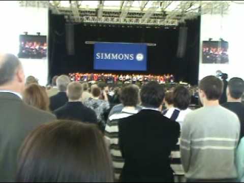 Simmons College Graduate Commencement Ceremonies In Boston MA 2009