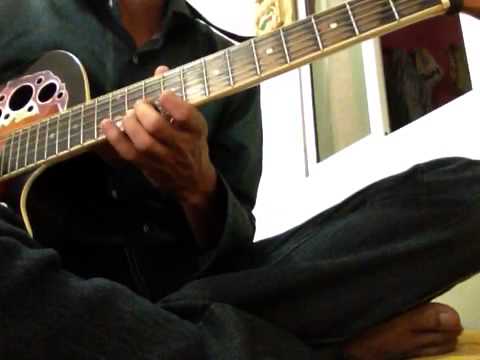 Aaj Kal Tere Mere Pyar Ke Charche - Brahmachari on Guitar