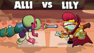 Alli Vs Lily Brawl Stars