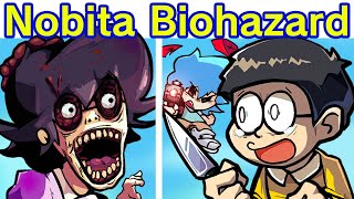 Friday Night Funkin' Vs Nobita's Biohazard | Doraemon Nobita's Resident Evil (Fnf Mod/Cartoon)
