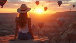 500 Ai Generations & Atmospheric Musicsky Ballet Cappadocia Hot Air Festival Highlights