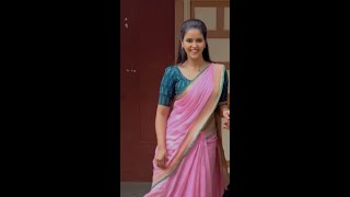 Chaitra Reddy Hot Dance Video Chaitra Reddy Hot Saree Navel Serial Actor Hot