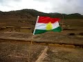 من المغرب علم كوردستان جنبا الي جنب والعلم الكردي...