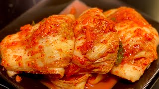 Kim chi Hàn Quốc_cách làm kim chi cải thảo giòn ngon chuẩn vị_Bếp Hoa