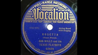 Watch Bob Wills Rosetta video