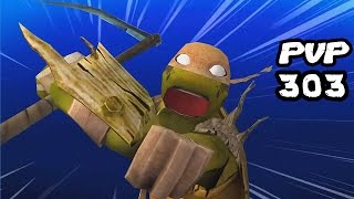 Tmnt Legends Pvp 303 Mikey Vision, Leonardo, Rocksteady, Bebop, Karai Serpent