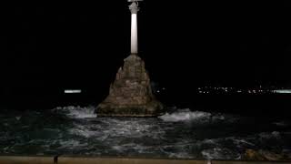Севастополь. Памятник Затопленным Кораблям. Ночная Съёмка
