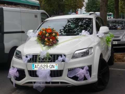 comment décorer voiture de mariee