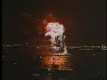 Title:Statue of Liberty Centennial: fireworks Description:July 3, 1986 - This fireworks celebration was part of the Statue of Liberty opening ceremony. A Celebration of Liberty, hosted by CBS news anchor Dan Rather, honored 100 years (1886-1986) of this special gift by France to the United States of America. Standing on Liberty Island in New York Harbor, the statue is an icon for welcoming immigrants, visitors, and returning Americans.