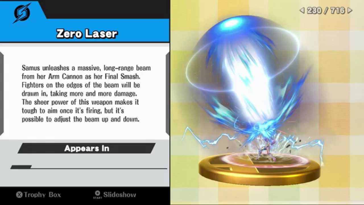 Super Smash Bros. for Wii U All 716 Trophies YouTube