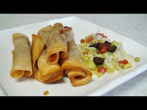 Flautas & Taquitos - Baked & Fried - Mexican Cuisine