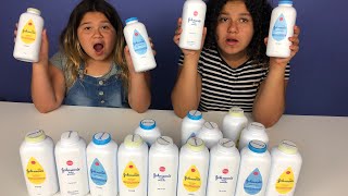 Dont Choose The Wrong Baby Powder Slime Challenge