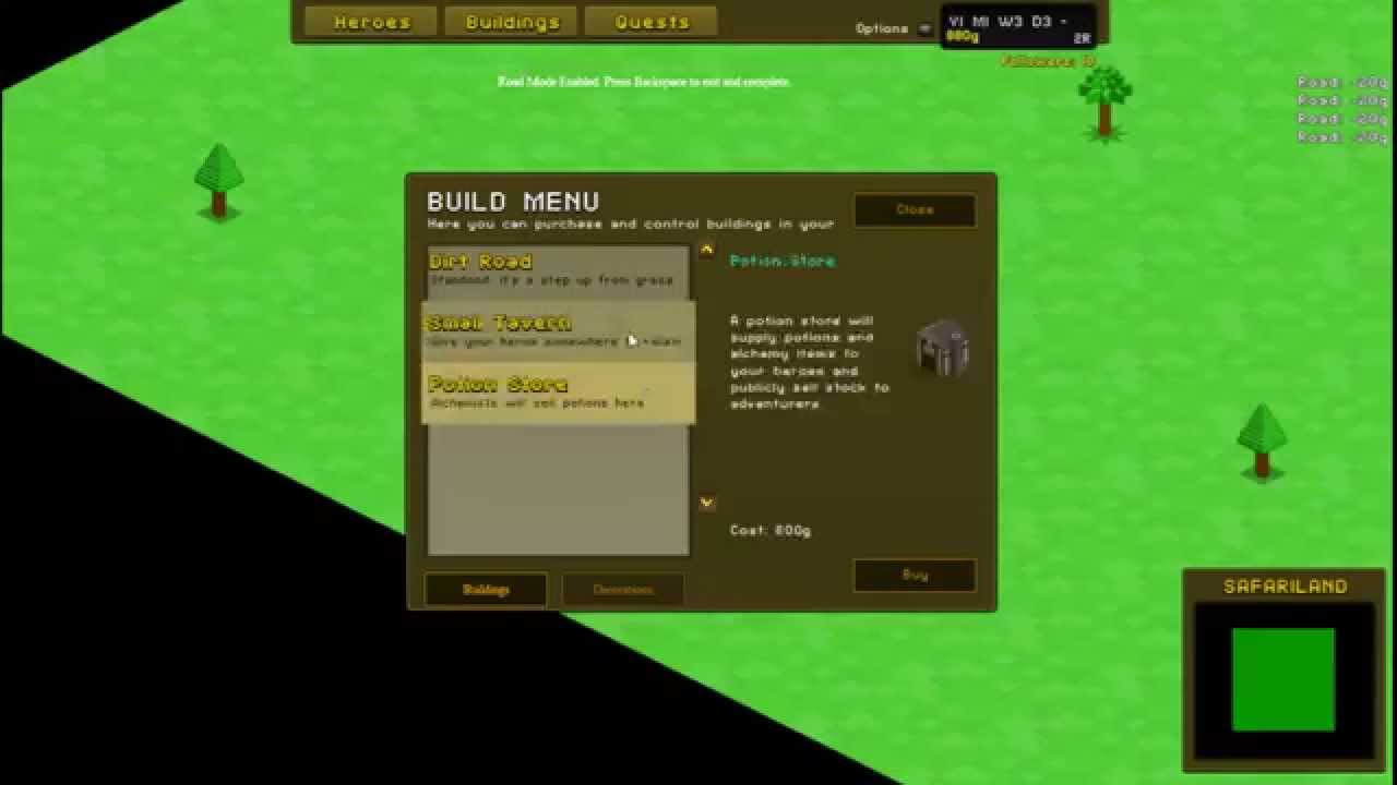 Обзор на RPG Tycoon[Симулятор RPG]