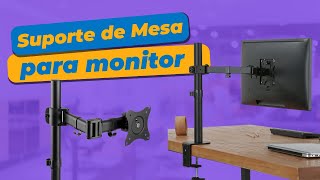 Suporte de mesa para monitor ou TV articulado FT-428M1 Fixatek