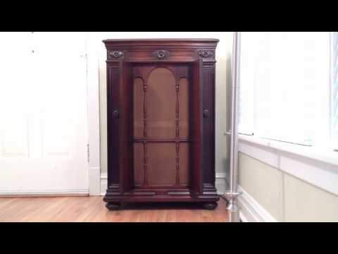 Irish Tenor John McCormack sings "Sweet Genevieve" on single-sided Victor batwing #64309, played on a 1926 Victor VE8-30X (Credenza) orthophonic Victrola wit...