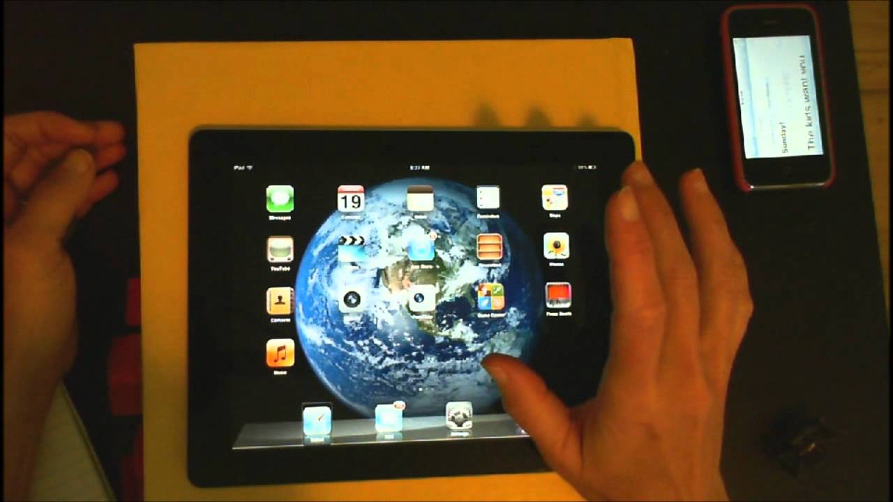 iPad finger gestureswhat all those fingers can do with Voice over