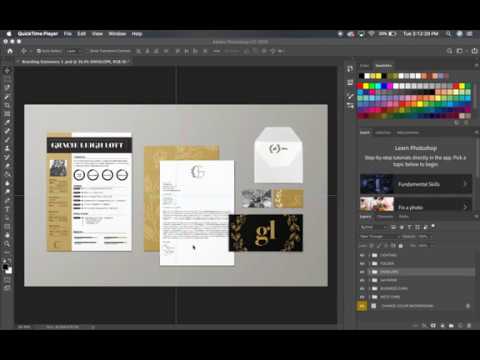 Creating Mockups in Photoshop CC, Illustrator CC, and Using Mockup World