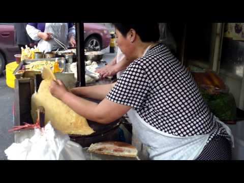 Chinese street breakfast