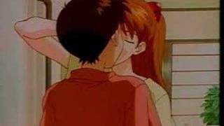 Neon Genesis Evangelion - Kiss Scene