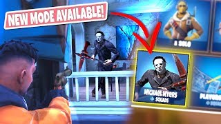 *NEW GAMEMODE* MICHAEL MYERS Custom Gamemode in Fortnite Battle Royal! (DEFEND THE HOUSE!)