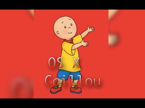 Mac OS X Caillou