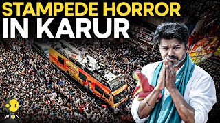 Vijay Rally Stampede Deadly Stampede At Actor Vijays Rally 39 Killed, 40 Injured Wion Originals