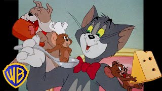 Tom & Jerry Em Português | Brasil | As Comidas Mais Saborosas De Tom E Jerry 🍕🍖 | @Wbkidsbrasil​
