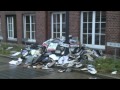 Raw: Arsonists Attack German Newspaper
