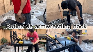 Rutina De Armwrestling Hook Lucha De Brazostipos Duros