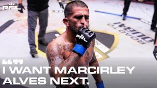 Marcirley Alves, Lets Get It Sergio Pettis Post-Fight Interview Pfl Champions Series 3