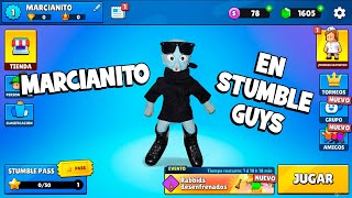 Marcianito En Stumble Guys Jugando Con Seguidores