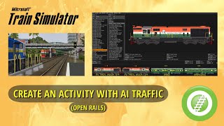 Tutorial Create An Activity With Ai Traffic Train In Msts Open Rails