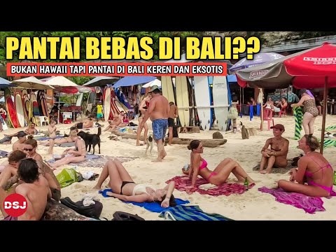 Free Here?? Bikini Day Padang Padang Beach Uluwatu Bali, Beach