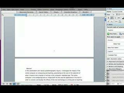Dissertation template word 2008